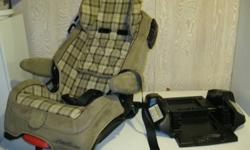 This car seat is in excellent condition. It comes with all the straps and the base. Email or call 780-831-6304. I can deliver to Grande Prairie.