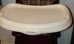 Beautiful eddie bauer high chair. NOT even used in great condition- Delivery to GTA area $50 on top off cost