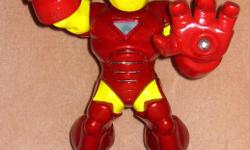 battery powered super hero toy - IRON MAN
lights, sounds and voice.
large and chunky design for the younger child.
pictured on chair for sizing
asking $20. comes with new batteries
ocated in kemptville. but able to deliver.. please see our ads for more