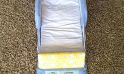This bassinet is great for keeping baby close in your bed, snuggled up in their crib, or for taking along on a trip as a portable bassinet. Features mesh sides for great airflow, and a night light at the head of the bed for night time. I am willing to