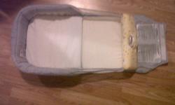 Hi i am selling my first years infant sleeper that you  can use when on sleep overs or inbetween you and your husband in the bed so that you will not turn over on baby. I have taken it out of the box with intentions of using it but never have. It has a