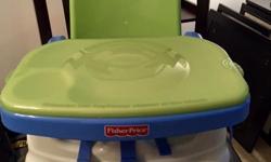 Like new booster seat in excellent condition. Comes from a smoke/pet free environment.