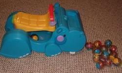 fisher price gobble n go hippo ride along push walker
round block,,,$28.00
fisher price gobble n go hippo ride along or push- walker
and 12 peek boo toy balls
the hippo gobble or pick up the peek=boo toy ball
seek toddler toy,,,ages 9 months and up toy