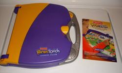 I have a gently used fisher price powertouch learning system for sale.Works great.Ages 3-8 years old.Comes with everything shown in the pictures.Can deliver to Belleville.