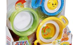 The Fisher Price brilliant basics stack & nest pots & pans is a fun for baby to improve their motor skills and coordination. The baby will love to stack up the easy to stack pots and pans, or nest them together.
Age range 6 months+.
 
I DON'T HAVE THE
