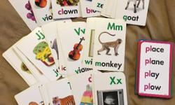Learn letters and their sounds. Work on reading and spelling.