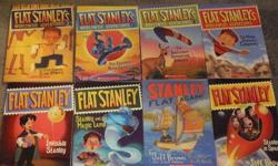 8 books from the Flat Stanley series + 1 extra book (not in photo) thrown in.
Like New.
Please check out our other listings for more great deals on children's books.