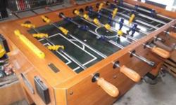 Very good quality "Harvard" fooz ball table. Must sell - downsizing, Text or call 403 357 7467.