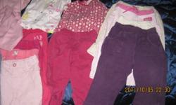 girl clothing for 12 month old very cute..email or call if interested thanks 5196149622      20.00 for all