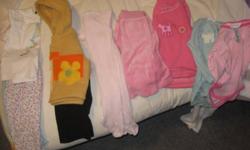 6-12 m size girl?s clothing - lot $15
Please take all- this is a good deal- some of our very favourite things in here!
1 sleeper
2 sweatshirt top & bottom sets
2 long sleeve onesies
1 black fleece pants
1 yellow fleece jacket
2 cotton pants
1 t-shirt
ONE