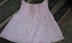 Pink sleeveless top from Carters.  Size 6 months.
Yellow jumper.  Size Medium  (12.5-16.5 lbs)
 
All in excellent condition.
SF/PF home.
Please see my other ads.