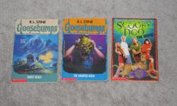 Goosebumps - Ghost beach
Goosebumps - The haunted mask
Scooby Doo, the movie
$2 each or 3 for $5
non smoking home