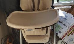 For sale. Graco High Chair. Will take offers. Must go.