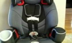 Peace River
Graco Nautilus 3 in 1 Car Seat/Booster. Can be used as 1) forward facing 20-65 lbs 2) High Back Booster (40-100 lbs) 3) booster-base only (40-100 lbs). Has cup holder and an in-arm storage compartment on each side. Used for 1 year, all parts