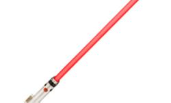Features:- Realistic lightsaber features a bright, glowing blade with power-up and power-down light effects
- The FX light-saber has motion-sensor controlled sound effects and battle-clash lights and sounds
- Power up your galactic weapon to see the first