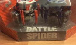 Hex Bug Battle Spider 2 pack Brand New in box.
$60 text if interested 250-884-8351.