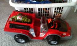 There is 15 heros, fire truck, plane, motor bike, pluse more!!!! Paid over $200.00 and I want it gone so I am selling it for $60.00
Thank you!
This ad was posted with the Kijiji Classifieds app.