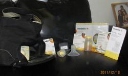 for sale electric/battery double breast pump
comes with the following:
breastmilk bags 2 boxes
bottles, membranes,adapters, quick steam bags
4 bottle case with freezer pack
 
best breast pump you can get
instructions included
 
sterlized and ready to go,