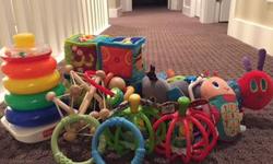 Various baby toys all in excellent condition