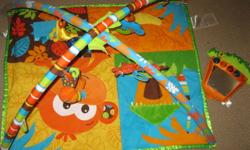 Perfect playmat for your little monkey. This engaging mat from infantino is only 3 months old. Clean from a smoke free, dog friendly home. All items intact and ready to go. $30 OBO paid $75
Kincora P/U delivery may be available for small charge.
 
please