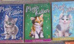 NOW each book $1
Magic Kitten - double trouble
Magic Kitten - A glittering gallop
Magic kitten - a splash of forever
How to train your dragon
Choose your own nightmare - It happened at camp pine tree
Freddy Funster's Circus - Precious Potter - The