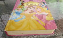 All your little girl;s favorite Princess tales in one large book Hard covered Exc cond