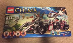 Lego set 70009 Chima Worriz' Combat Lair. Now retired (2013 model) brand new in factory sealed box. Retailed for $90 when it was sold in stores.
Call/text for quicker response. Price is firm at $60