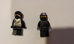 2 Lego Ninjago Cole figures as in the picture. Rare.