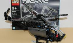 LEGO Technic 8434-B Helicopter from 2004. This partial set contains the pieces needed to build the alternate helicopter only. Instruction booklet included.