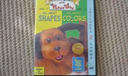 Let's Talk With Puppy Dog - Shapes and Colors DVD
Includes 2 Shows:
All About Shapes
All about Colors
Play Games, Sing, Dance and Learn!
Located in Barrhaven