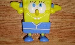 I have a Like New Spongebob Figurine Toy Figure for sale! This is in excellent condition and would look great in your child's room or to give as a gift.
Comes from a non-smoking household. Do not miss out on this excellent opportunity to get this for a