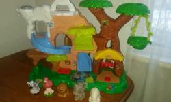 Little people zoo talkers animal sounds zoo. EUC. Sounds all work. Comes with 5 animals. $30