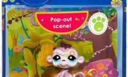 this is a littlest pet shop monkey it is adorable but i already have it so i dont want it it is only $5.00 and it was $7.00 new so you are saving $2.00. Thank You.
