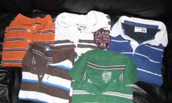 Lot of boys size 4T clothes including:
 
3 pairs of pants
2 pairs of shorts
5 long sleeve t-shirts
3 short sleeve t-shirts and
5 long sleeve polo style shirts.
 
All Old Navy, Carters or Children's Place Brands
 
$30