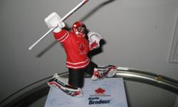 McFarlane - Martin Brodeur - NHL Hockey 6 Inch Action Figure Team Canada Series 2 - Martin Brodeur (Red Jersey.) Can bring to Victoria.