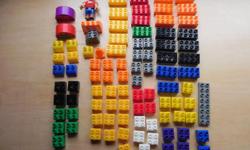 95 pieces of Mega Bloks