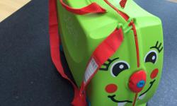 Trunki suitcase, can store stuff and you can pull your child when they are sitting on it
