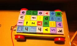 Melissa & Doug Alphabet Cart
Removable alphabet blocks hours of fun $7 EUC
This ad was posted with the Kijiji Classifieds app.