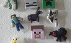 Set of 7 Minecraft shoe charms for Crocs or as magnets.
Great for parties, favors, cupcake toppers & more!
Over 30 themes available.
*New photo coming*