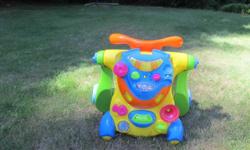 Musical walking toy excellent condition. Used only once.