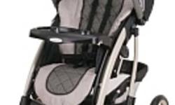 Graco Stylus Deluxe Stroller ? Ben *Never Been Used*
Stroller is still in its original package, it has never been used. We purchased it July 2011 but never ended up using it.  
The stroller includes everything you need to effortlessly take your baby from