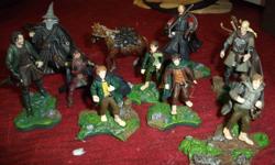$$$NEW PRICE$$$
 
You can own this AWESOME Lord of the Rings play set
by Play Along Inc.
TODAY!
Everything you need
to have a grand adventure is here!
DON'T MISS OUT!
THESE ARE VERY RARE! 
SO YOU ARE GETTING A GREAT TREASURE!
WOULD COST WELL OVER $700 NEW