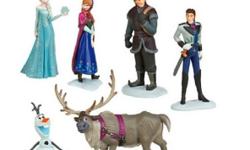 I have a New Set of Frozen Figurines for sale! This is in excellent condition and would look great in your child's room or to give as a gift.
This retails for $25 in stores so this is a great deal.
Figurines that are included in this set:
* Elsa
* Anna
*
