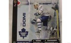 McFarlane NHL TIE DOMI Toronto Maple Leafs
 
McFARLANE NHL Action Figures Series 15 TIE DOMI Toronto Maple Leafs No.28 white jersey.
This is a rare figure and hard to find.
Scale: 6 Inch
Format: Action Figures
Packaging: Clamshell
Manufacturer: McFarlane