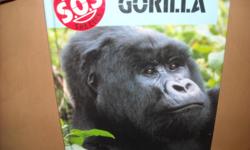 "Save Our Species" -"GORILLA" (The story of the Gorilla and the people who control it's future) 45 glossy pages, written by Jill Bailey, illustrated by Alan Baker. Good condition