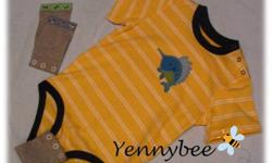 Get more use out of your baby clothes by lengthening snap-crotch baby garments by several inches ($12.00 set). Set contains two different snap sizes which are most commonly used in popular brands of baby clothing. Sets are available in white only. These