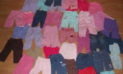 38 pairs of pants, size 3-12 months. Asking 20.00 obo.