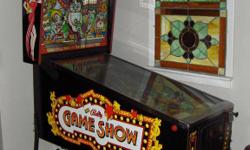 Great 1990 ?Bally Game Show? pinball machine. Give us a call to preview. Asking $1,650.00. call (905) 871-3884. Excellent Condition @ key etc. There are few of these in this type of condition. It has always been very well taken care of.