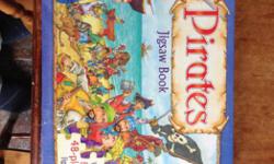 Like new condition pirates book that contains five 48-piece puzzles. Super fun - we have just outgrown it.