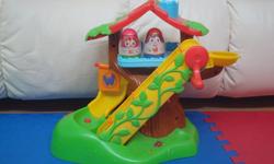 Your child will love exploring with the Playskool Weebles Musical Treehouse. This playset features lots of wobbly levels for the included figures to play on. The Playskool Weebles Musical Treehouse is sure to provide hours of wobbly fun.
1.Electronic